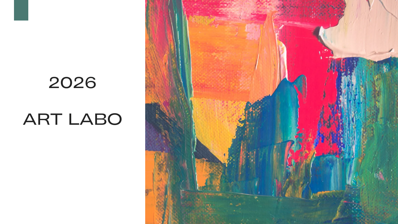 月1回　土曜日　ART LABOクラス　会員募集！